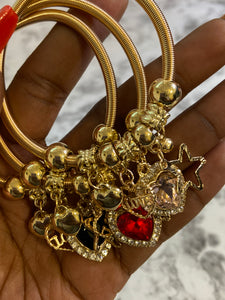 Gold Heart Bracelet